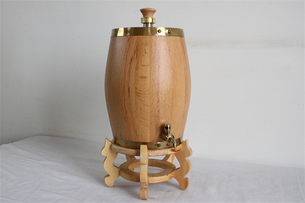 原色不銹鋼內(nèi)膽實木酒桶